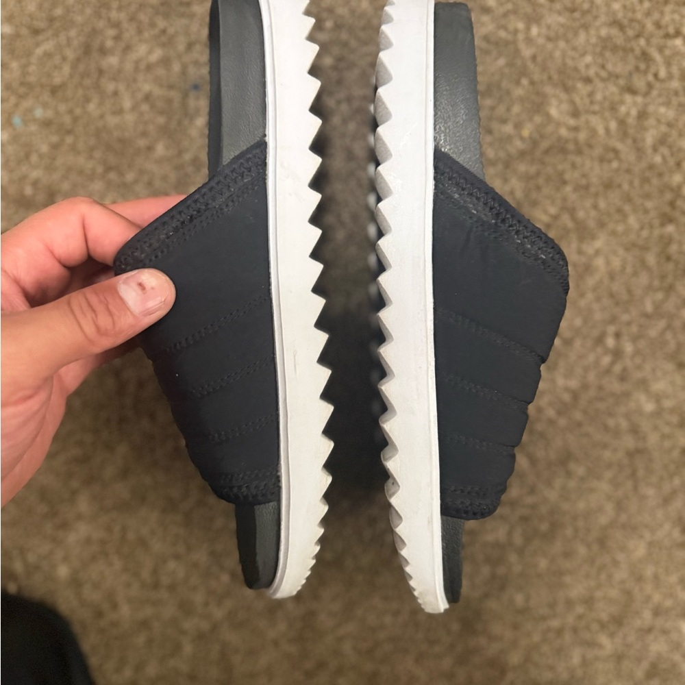 Nike Black and Gray Slide Sandals - Picture 2 of 3